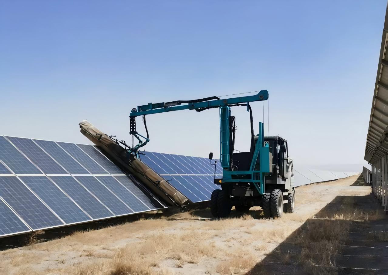 福力智潔光伏清洗車(chē)持續(xù)發(fā)力，深度賦能寧夏光伏基地運(yùn)維