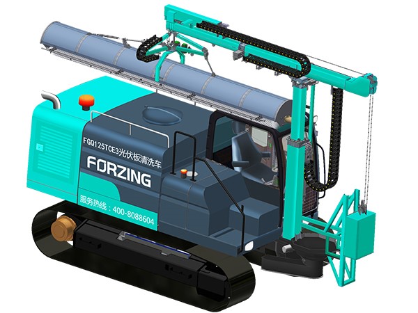 FGX125TCE3光伏板洗掃車(chē)